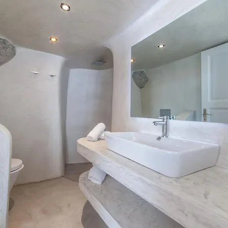 Apartment Marvellous Santorini | Ladros | 1 Bedroom | Min. Children Age: 12 Years | Private Furnished Balcony Overlooking The Sea | Spacious Shared Sun Terrace And Swimming Pool With Breathtaking Caldera View | *