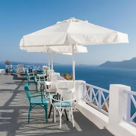Apartment Marvellous Santorini | Ladros | 1 Bedroom | Min. Children Age: 12 Years | Private Furnished Balcony Overlooking The Sea | Spacious Shared Sun Terrace And Swimming Pool With Breathtaking Caldera View | *