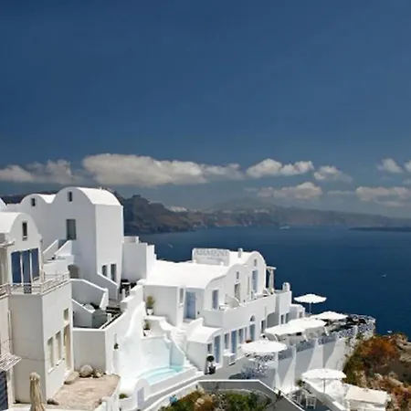 Marvellous Santorini | Ladros | 1 Bedroom | Min. Children Age: 12 Years | Private Furnished Balcony Overlooking The Sea | Spacious Shared Sun Terrace And Swimming Pool With Breathtaking Caldera View |