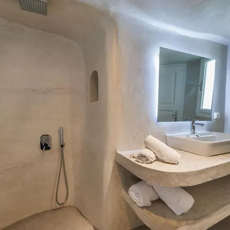 Marvellous Santorini | Ladros | 1 Bedroom | Min. Children Age: 12 Years | Private Furnished Balcony Overlooking The Sea | Spacious Shared Sun Terrace And Swimming Pool With Breathtaking Caldera View | *
